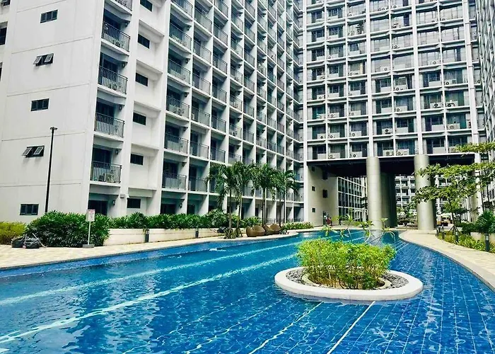 Apartment Mall Of Asia-p00l Fr0nt- New 1 Bedroom With Balc0ny At Sh0re2