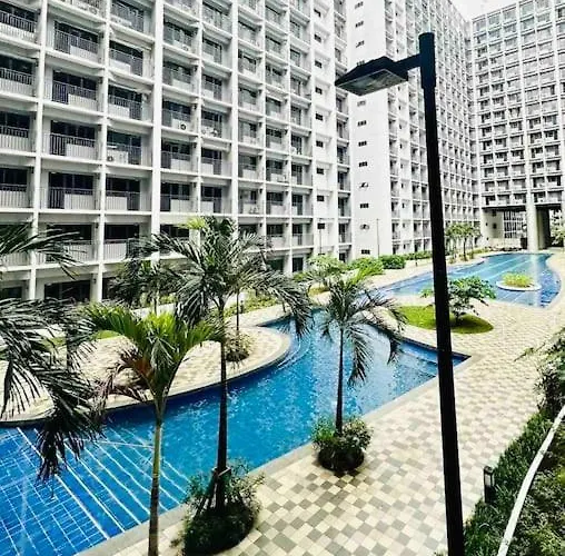 Apartment Mall Of Asia-p00l Fr0nt- New 1 Bedroom With Balc0ny At Sh0re2 *
