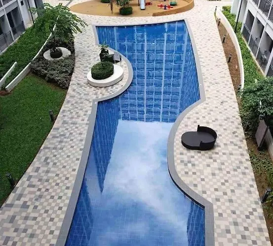 Mall Of Asia-p00l Fr0nt- New 1 Bedroom With Balc0ny At Sh0re2