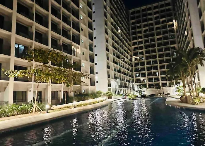 Mall Of Asia-p00l Fr0nt- New 1 Bedroom With Balc0ny At Sh0re2 Apartment Manila