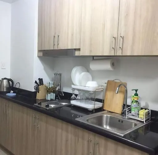 Mall Of Asia-p00l Fr0nt- New 1 Bedroom With Balc0ny At Sh0re2 Apartment