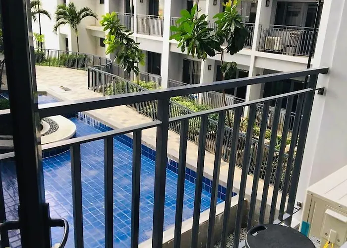 Mall Of Asia-p00l Fr0nt- New 1 Bedroom With Balc0ny At Sh0re2 Apartment Manila