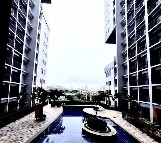 Mall Of Asia-p00l Fr0nt- New 1 Bedroom With Balc0ny At Sh0re2 Apartment