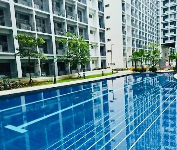Mall Of Asia-p00l Fr0nt- New 1 Bedroom With Balc0ny At Sh0re2 Apartment Manila