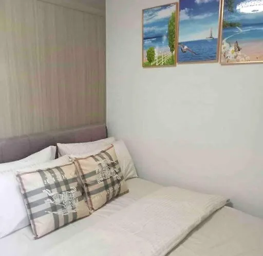 Mall Of Asia-p00l Fr0nt- New 1 Bedroom With Balc0ny At Sh0re2 Apartment *