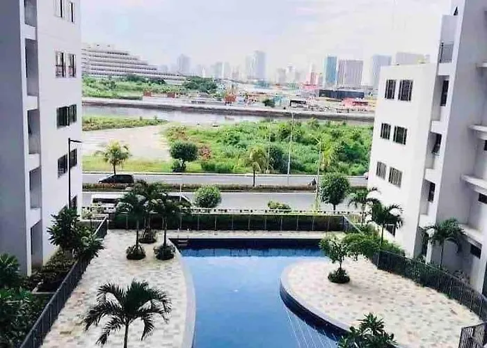 Mall Of Asia-p00l Fr0nt- New 1 Bedroom With Balc0ny At Sh0re2 * Manila