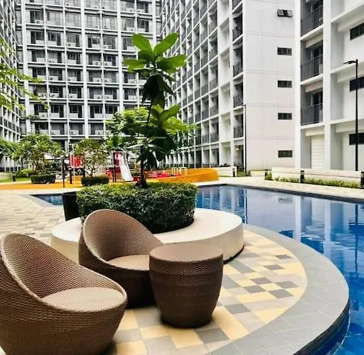 Mall Of Asia-p00l Fr0nt- New 1 Bedroom With Balc0ny At Sh0re2 *