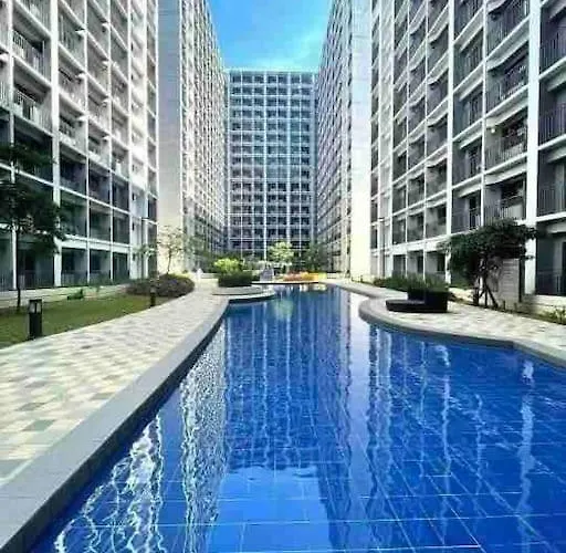 Mall Of Asia-p00l Fr0nt- New 1 Bedroom With Balc0ny At Sh0re2 Apartamento *