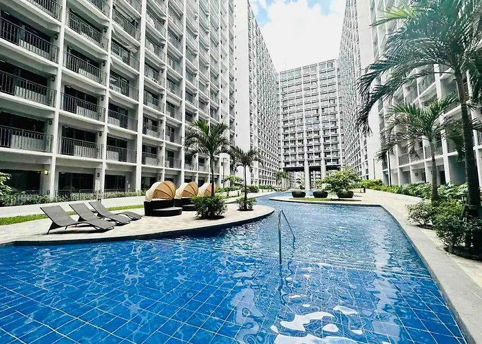 Mall Of Asia-p00l Fr0nt- New 1 Bedroom With Balc0ny At Sh0re2 Apartment Manila