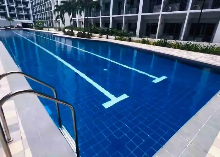 Mall Of Asia-p00l Fr0nt- New 1 Bedroom With Balc0ny At Sh0re2 * Manila