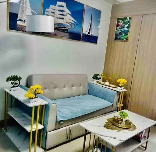 Apartment Mall Of Asia-p00l Fr0nt- New 1 Bedroom With Balc0ny At Sh0re2