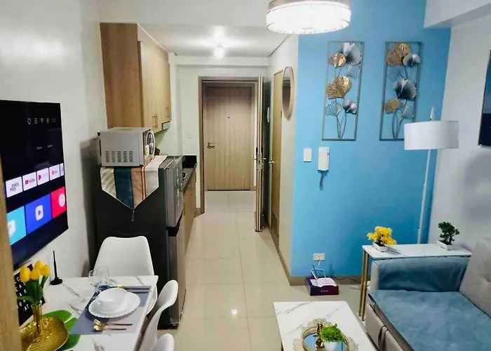 Mall Of Asia-p00l Fr0nt- New 1 Bedroom With Balc0ny At Sh0re2 *